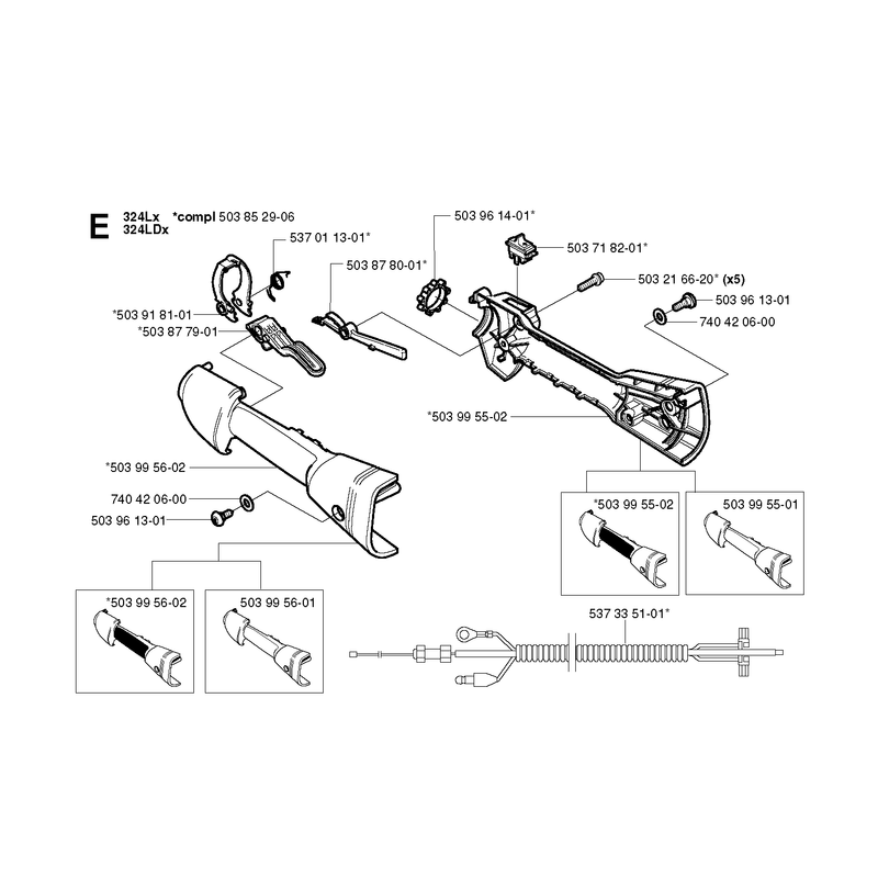 HANDLE AND CONTROLS
