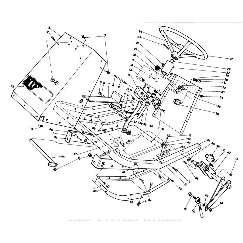 Frame and Steering Assembly