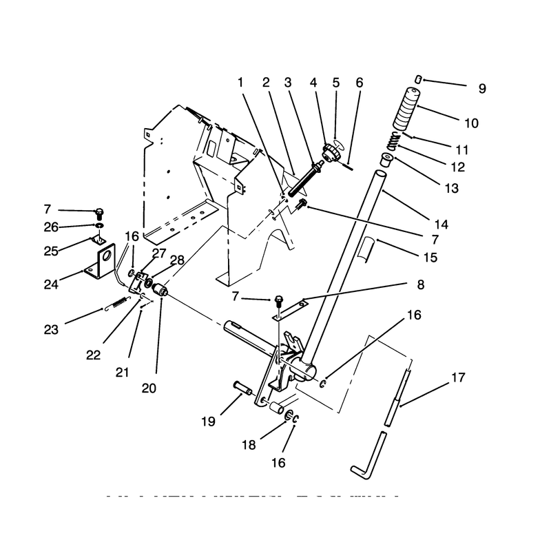 Lift Bar Linkage Assembly