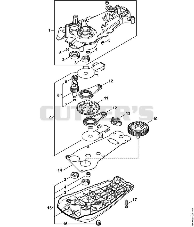 Gear head HSA 94 T