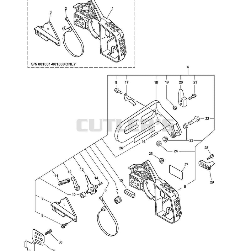 CHAIN BRAKE ASSEMBLY