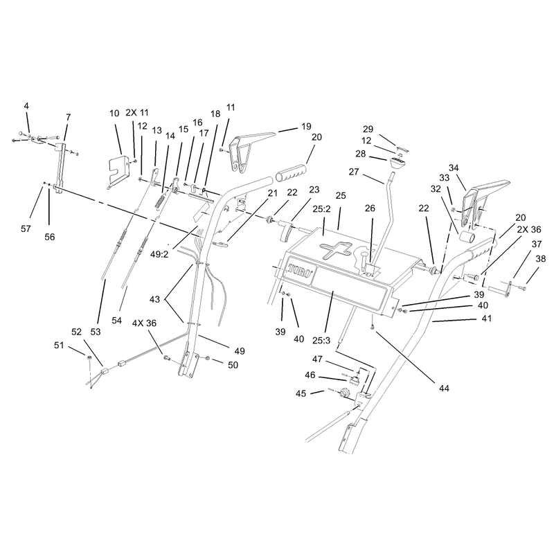 Handle and Control Assembly