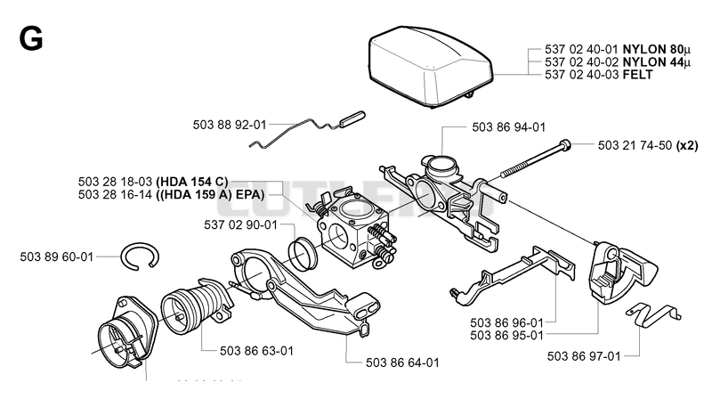 CARBURETOR & AIR FILTER