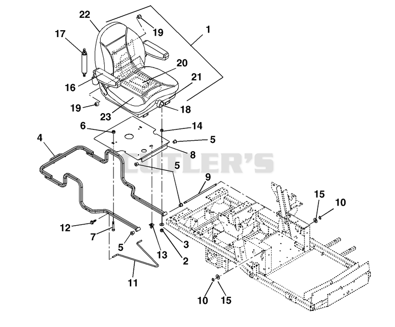 Seat And Hood Frame
