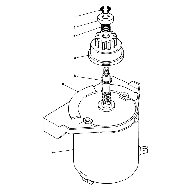 Starter Motor Assembly No 53-4500