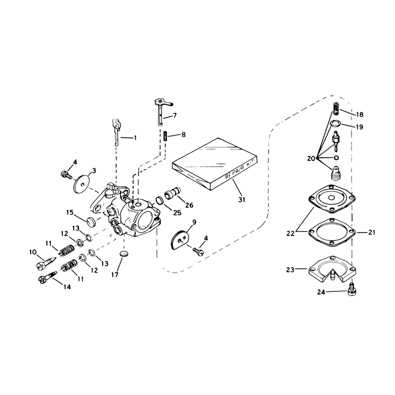 Carburetor No. 632142a