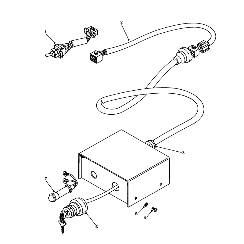 Remote Control Box Assembly No 50-9160 Optional