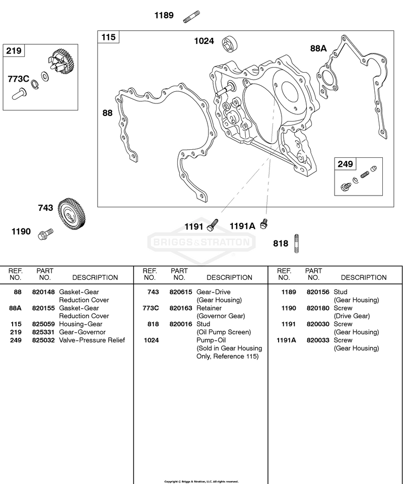 Gear Housing