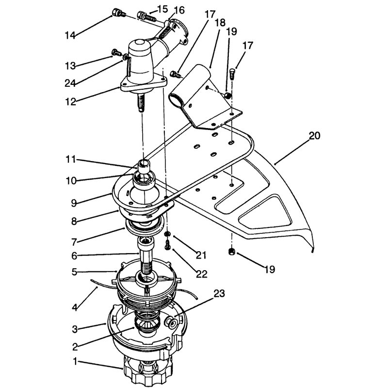 Cutter Head & Gear Box Assembly
