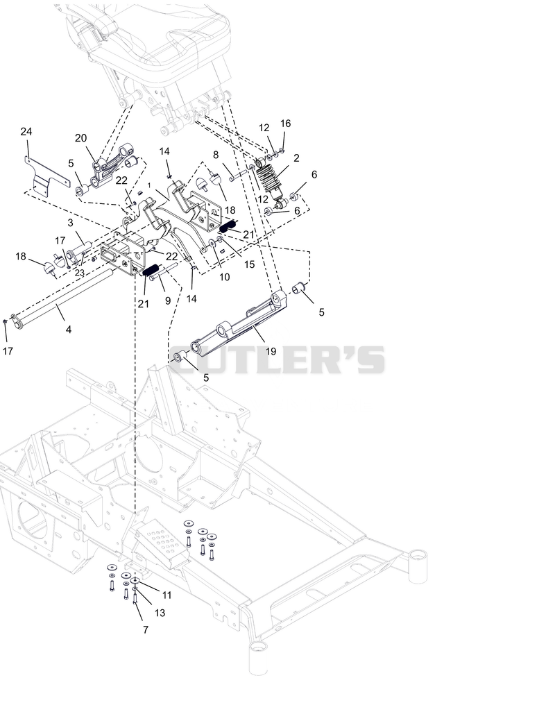 Seat – Lower Shock