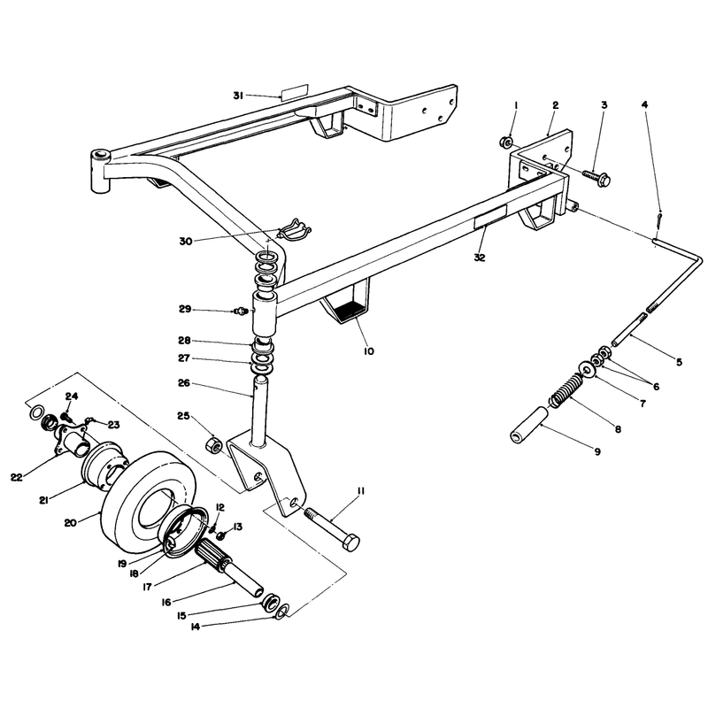 Carrier Frame Assembly