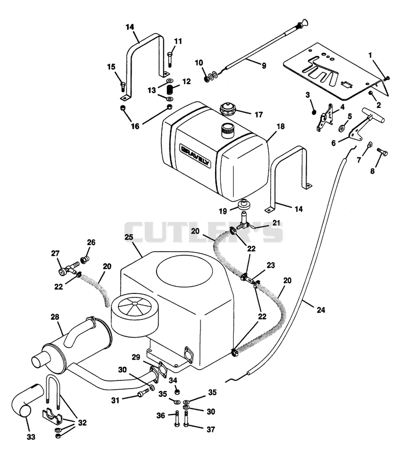FUEL AND EXHAUST SYSTEM