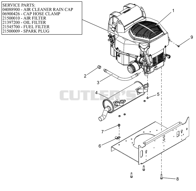 Engine - Kohler Confidant ZT740