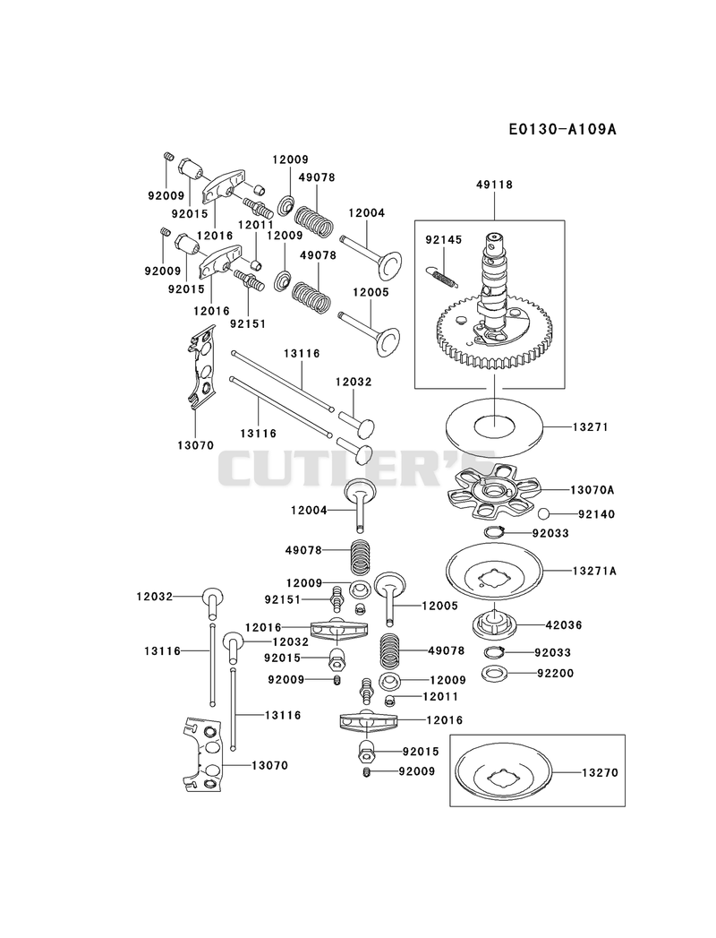 VALVE/CAMSHAFT