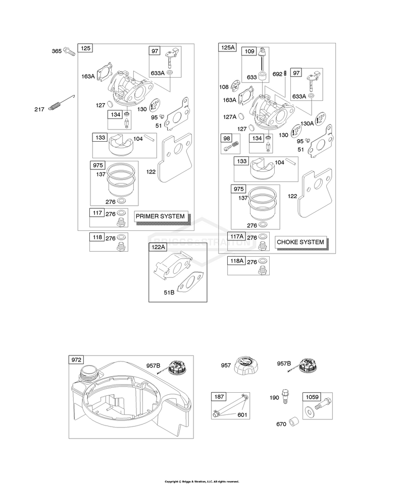 Carburetor, Fuel Supply