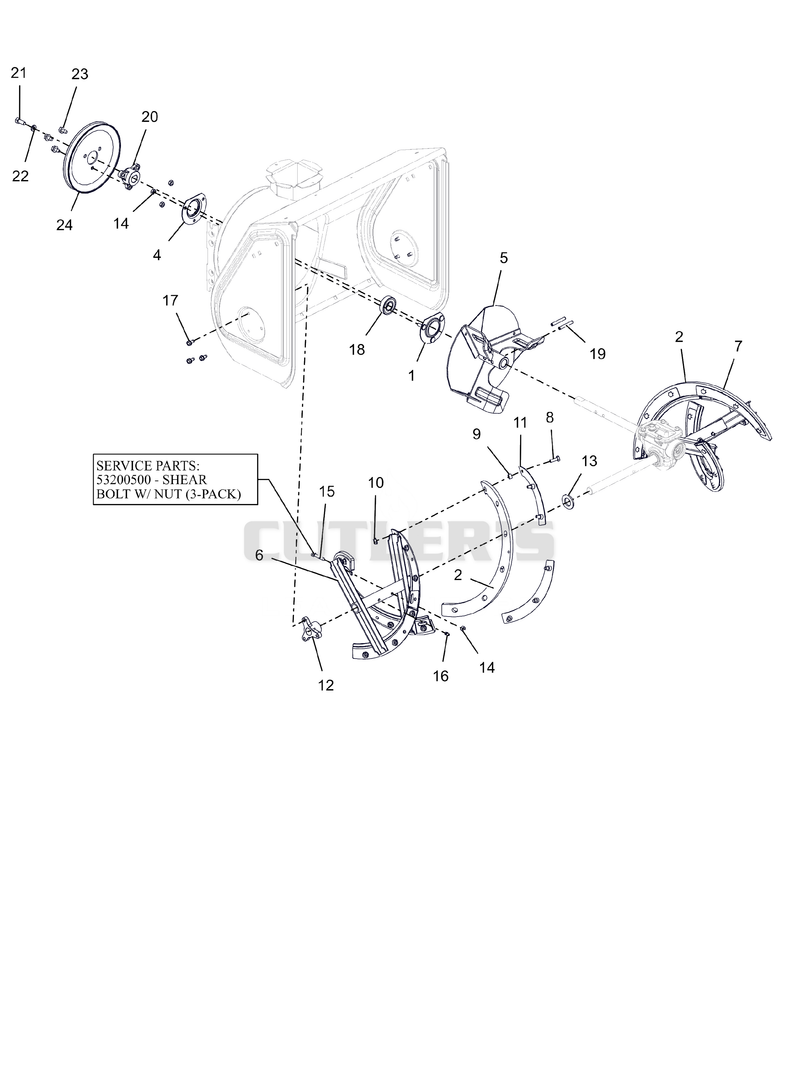 Auger and Impeller
