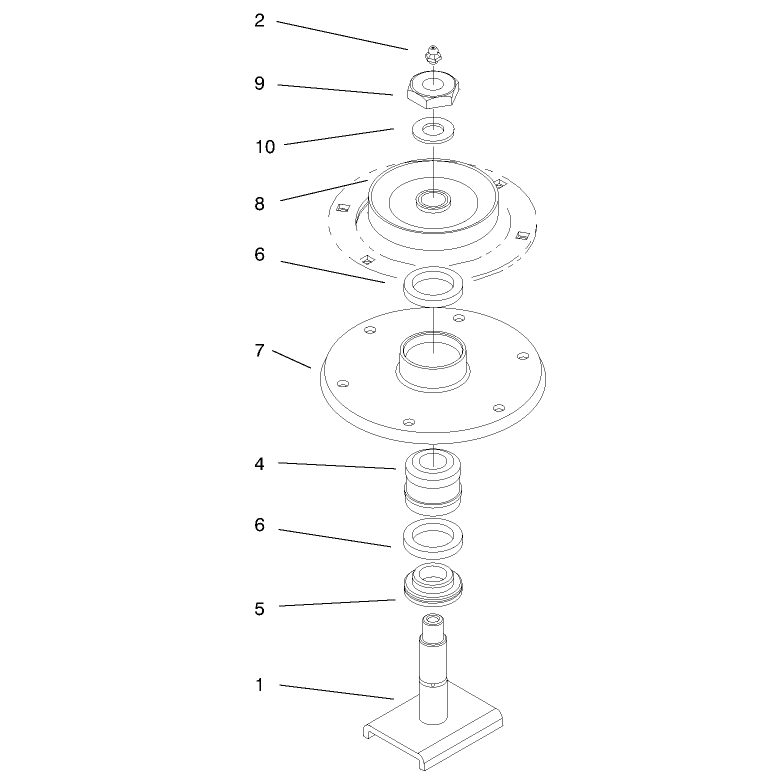 Spindle Housing Assembly No 27-0870