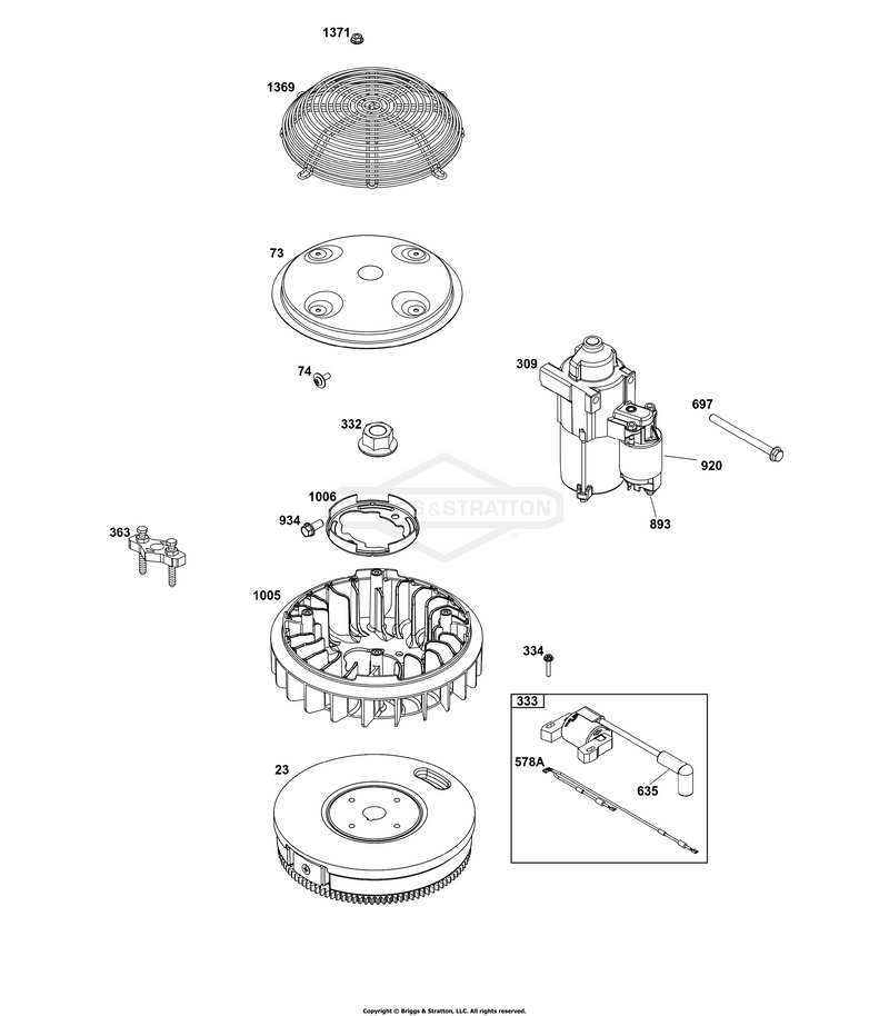 Flywheel, Ignition, and Starter Group