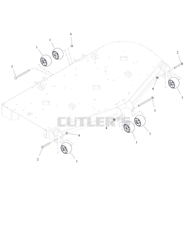 Anti-Scalp Wheels 72"