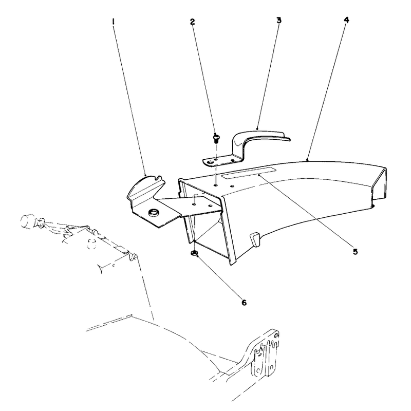 Side Discharge Chute Kit No 59109 Optional