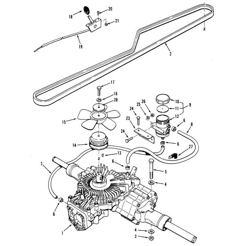 Transmission Assembly (212-H)