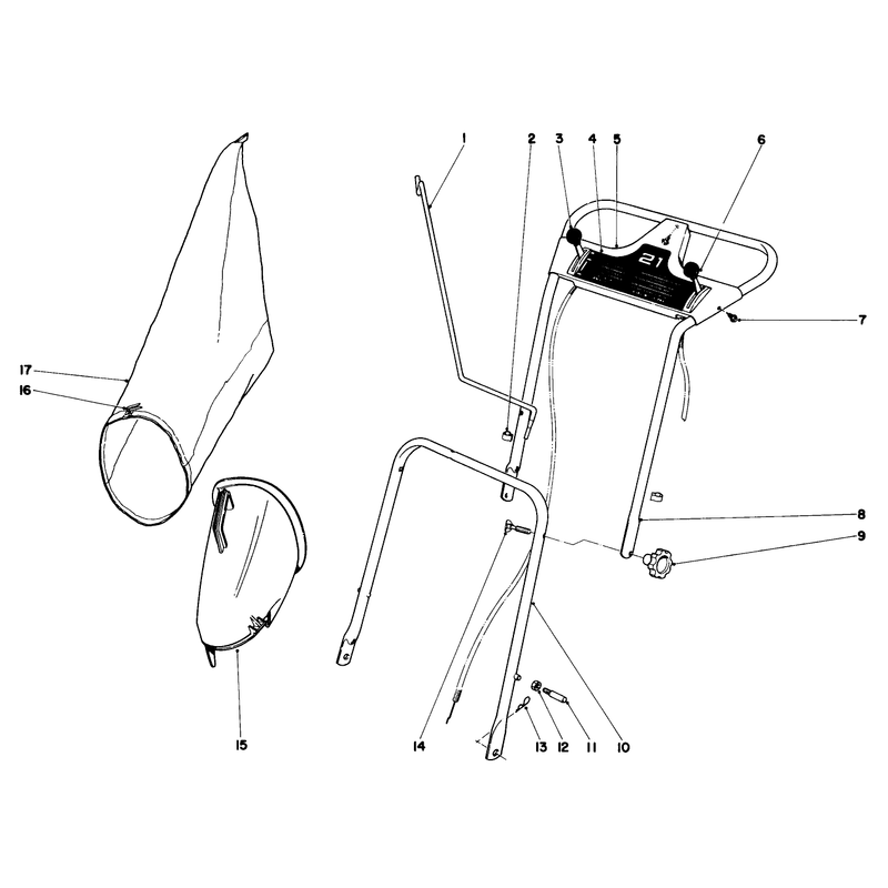 Handle Assembly Model No 20571