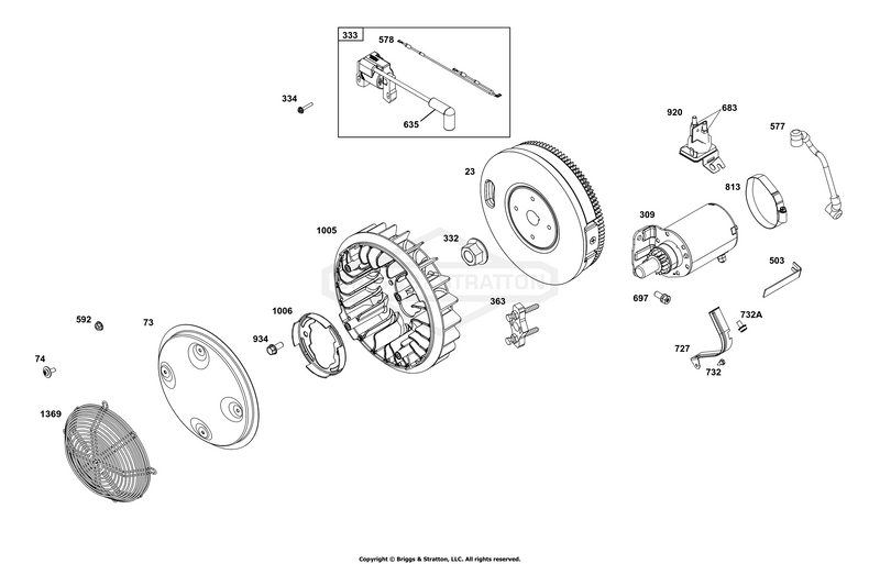 Flywheel, Ignition, and Starter Group