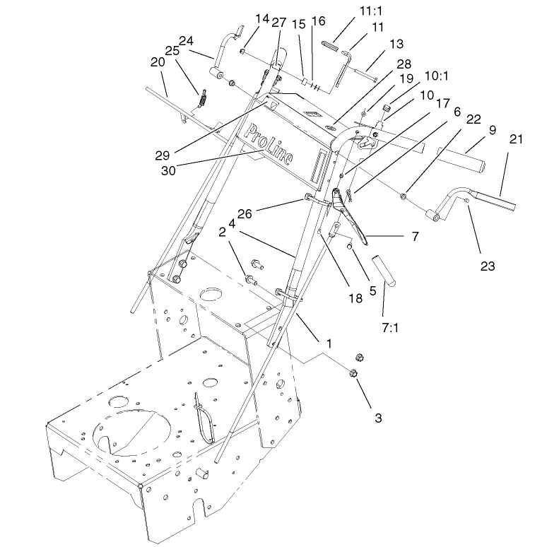 Upper Handle Assembly