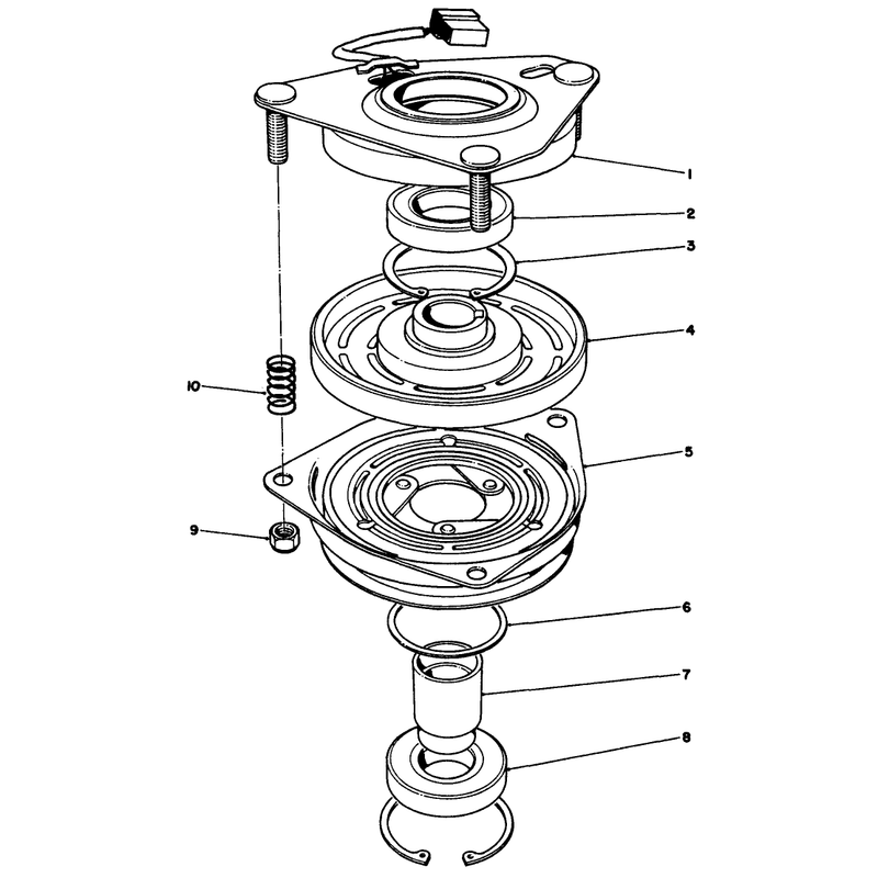 Clutch Assembly No 54-3200