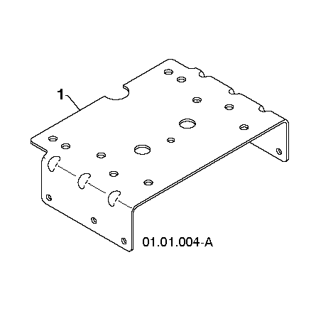 CHASSIS, ENGINE AND PULLEYS