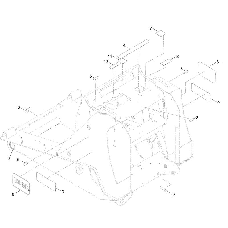 Frame Assembly No 138-4723