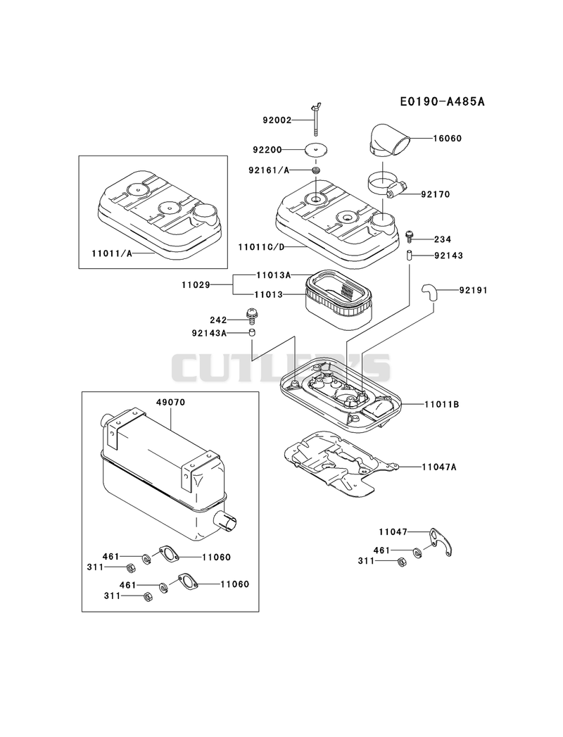 AIR-FILTER/MUFFLER