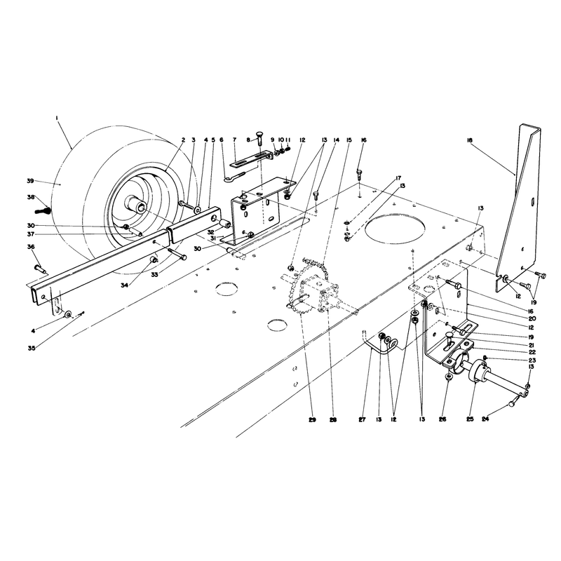 Rear Axle Assembly