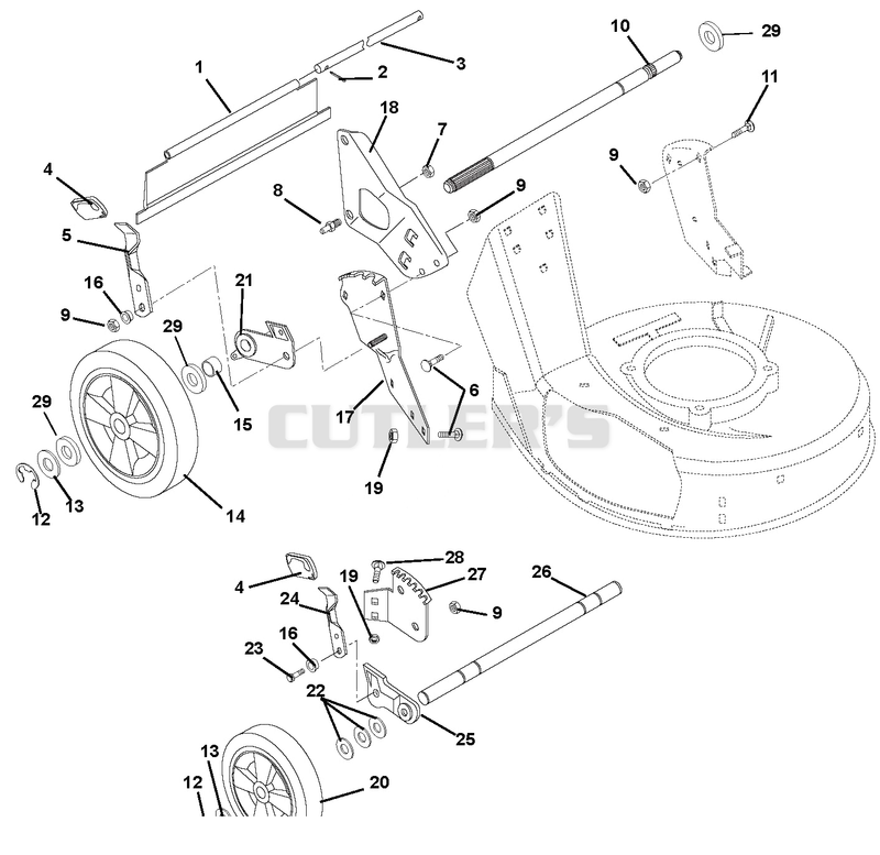 Wheels And Adjusters