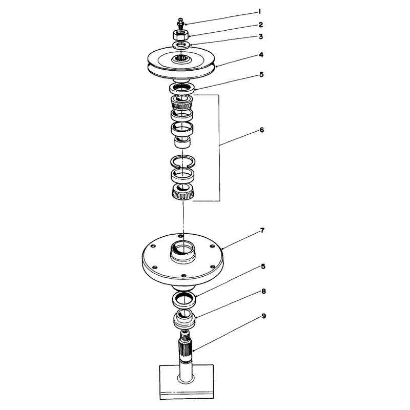 Drive Spindle No 27-0870 Model 30152
