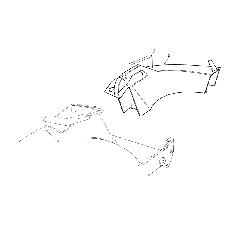 Side Discharge Chute Model No 59168 Optional