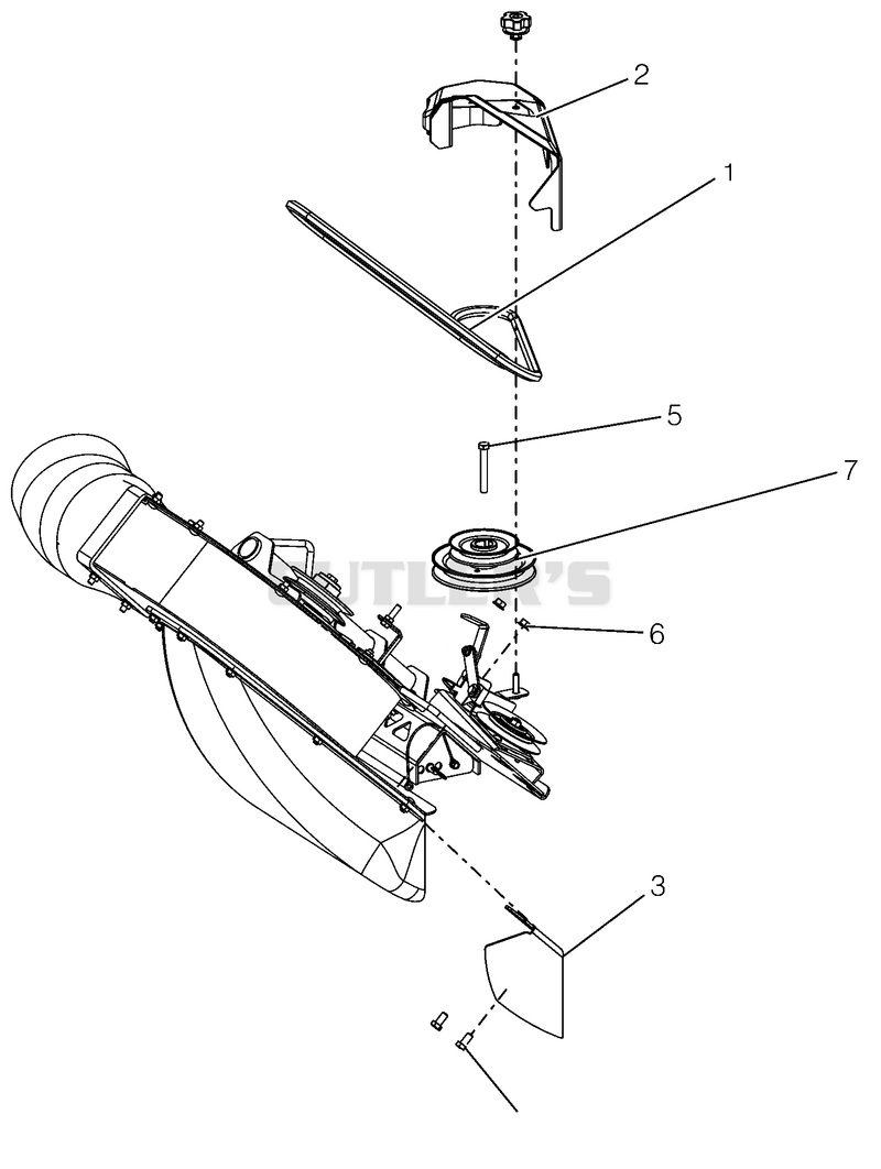 Kit Components - 44" And 48" X Factor III Deck (79109200)