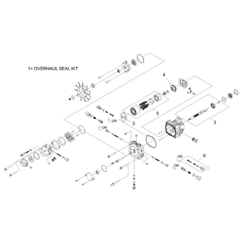 Hydraulic Pump Assembly No 103-1942