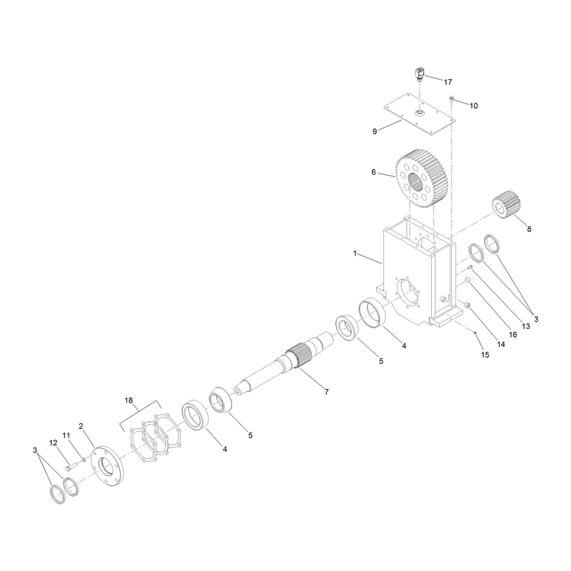 Rotary Box Assembly No 136-8816