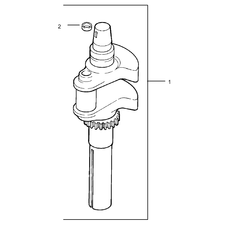 Crankshaft Assembly Kohler CV23S-75560