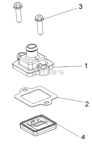 Gravely 996200 Atlas JSV 3000 Gas, Base Parts Diagram