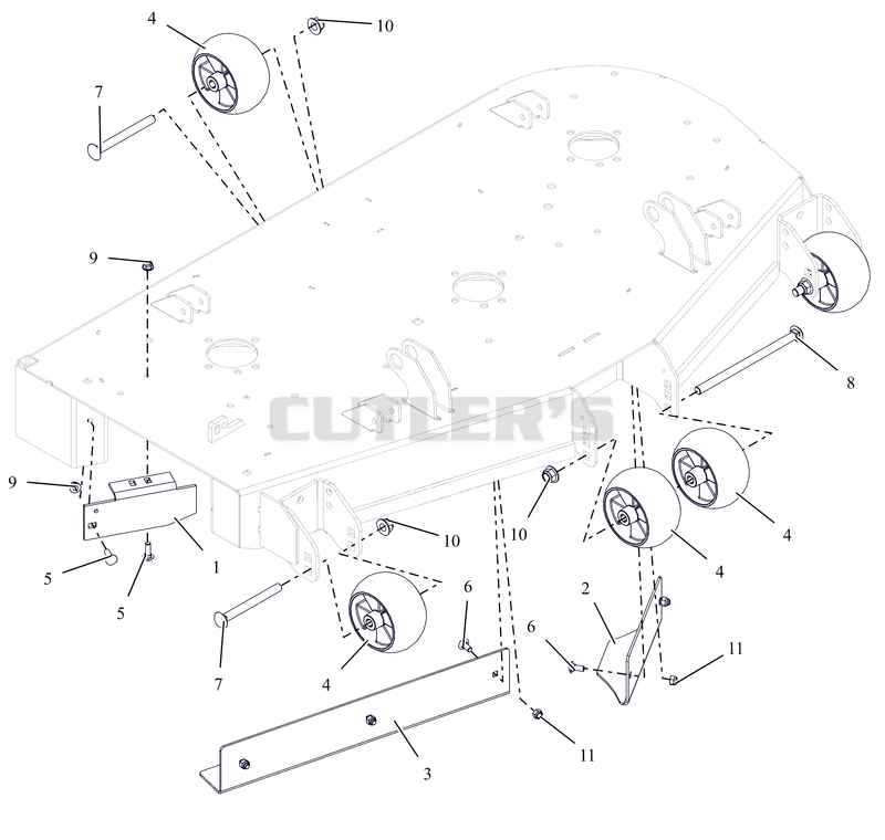 Anti-Scalp and Baffles - 48"