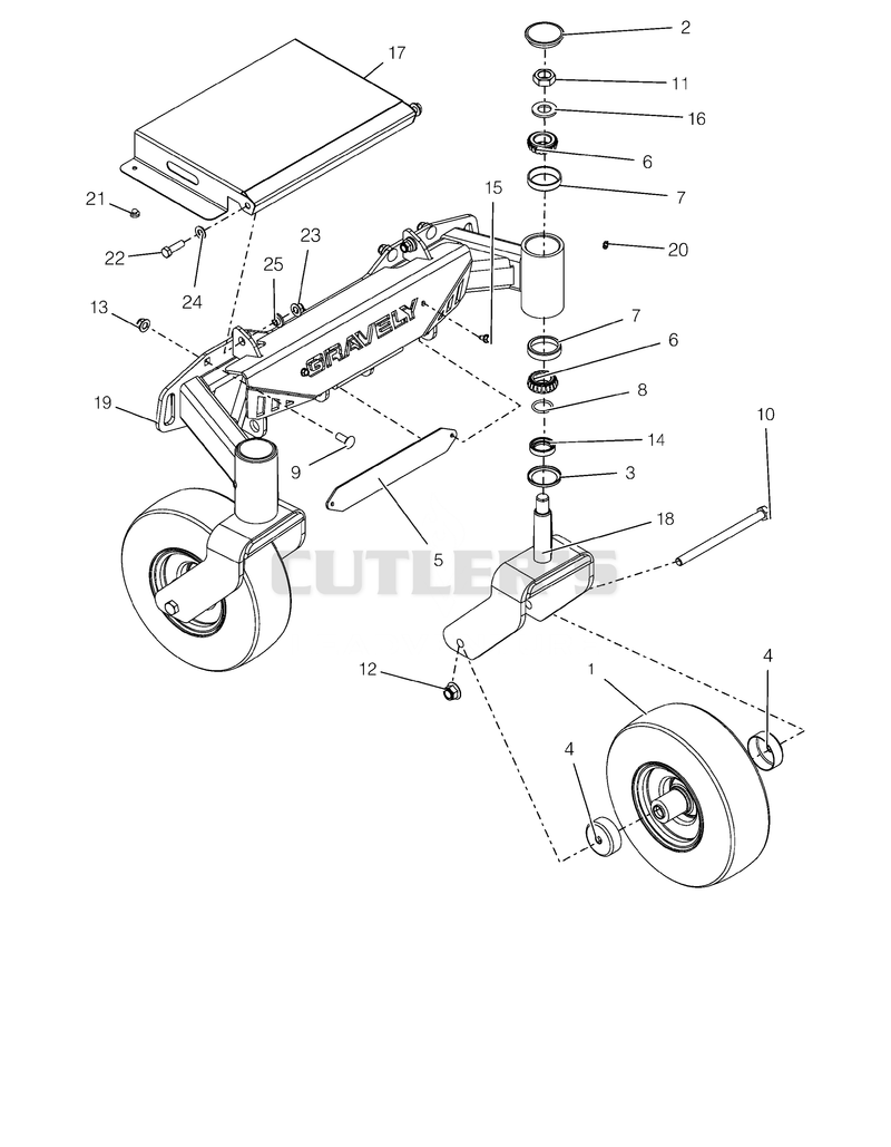 Front Axle And Tire