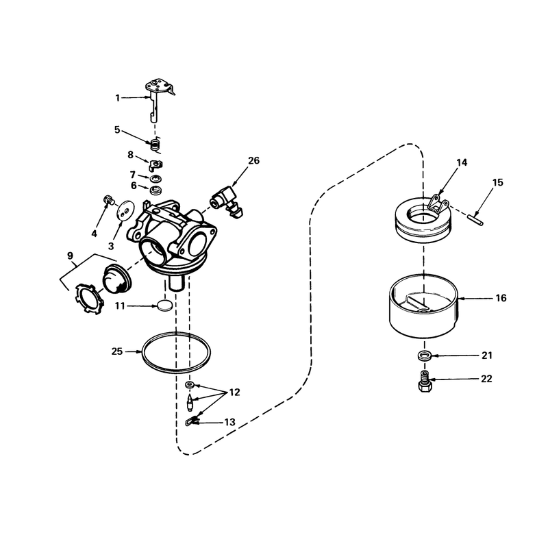 Carburetor No 632050