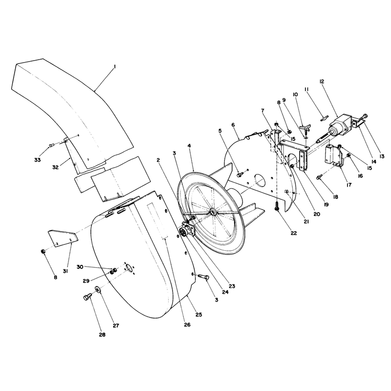 Grass Collection System Model No 30751 Optional