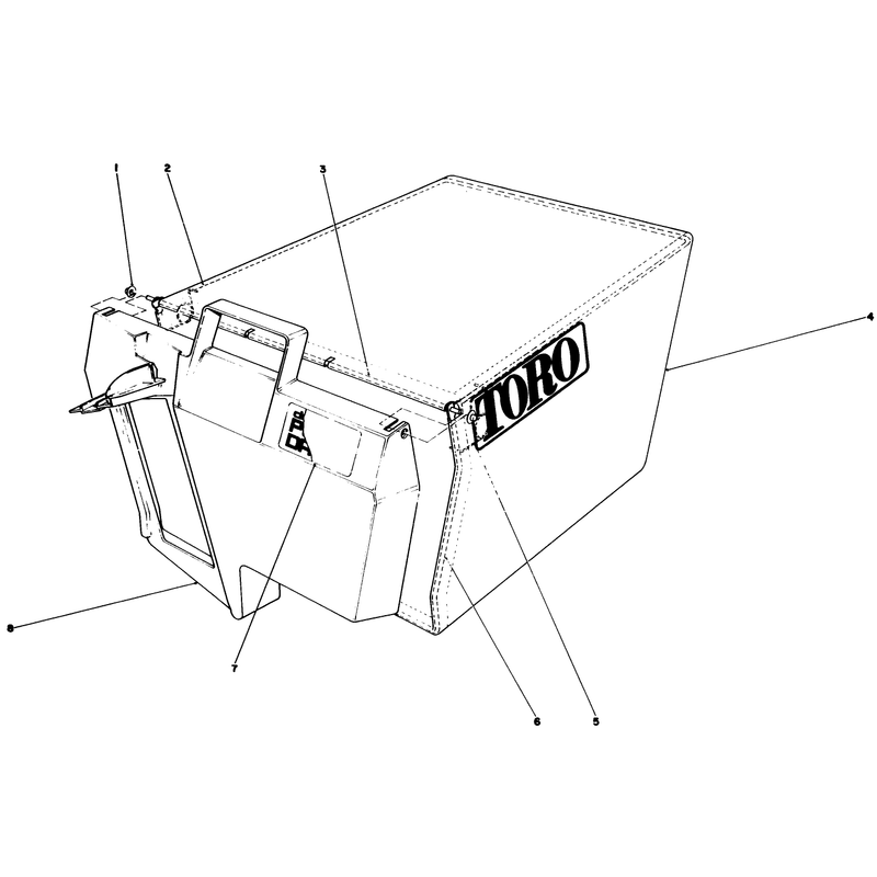 Grass Bag Assembly No 11-0189