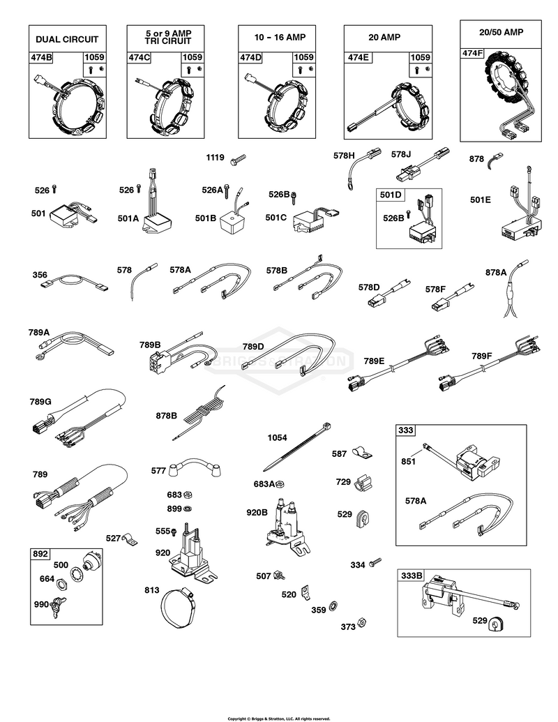 Alternators, Wires, Ignition, Regulators