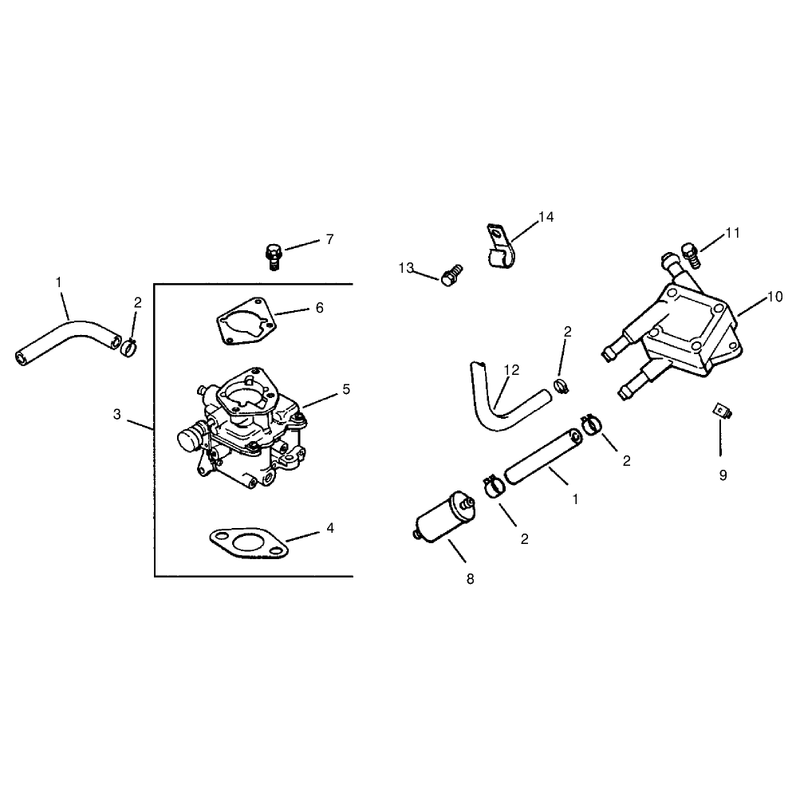 Fuel System Kohler Ch20s-Ps64644