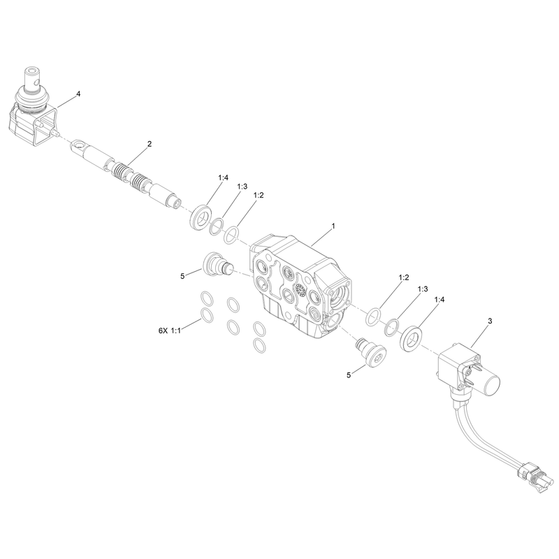 Parallel Valve Section Assembly No 139-1344