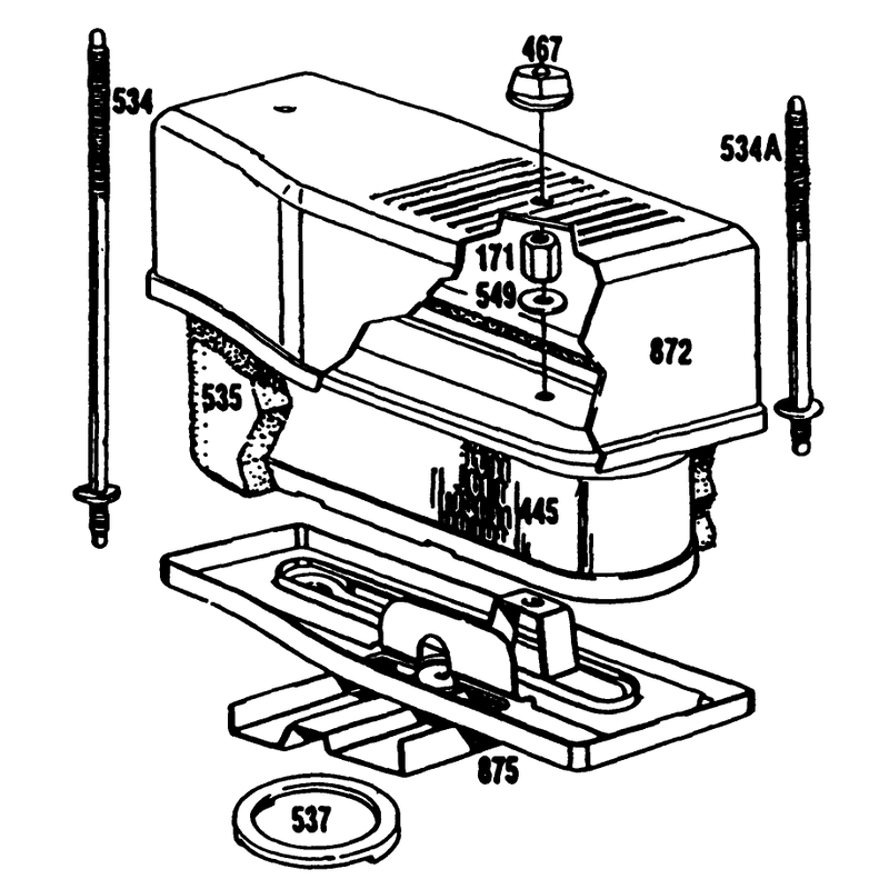 Briggs and Stratton Model No 281706-0180-01